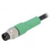 Kabel: pro snímače/automatizaci M8 PIN: 3 přímý 1,5m zástrčka