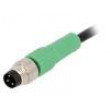 Kabel: pro snímače/automatizaci M8 PIN: 3 přímý 5m zástrčka