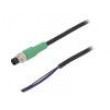 Kabel: pro snímače/automatizaci M8 PIN: 3 přímý 10m zástrčka