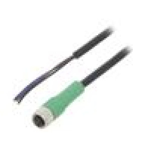 Kabel: pro snímače/automatizaci M8 PIN: 3 přímý 5m zástrčka