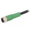 Kabel: pro snímače/automatizaci M8 PIN: 3 přímý 1,5m zástrčka