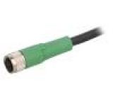 Kabel: pro snímače/automatizaci M8 PIN: 3 přímý 1,5m zástrčka