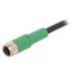 Kabel: pro snímače/automatizaci M8 PIN: 3 přímý 3m zástrčka