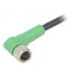 Kabel: pro snímače/automatizaci M8 PIN: 3 úhlový 1,5m zástrčka