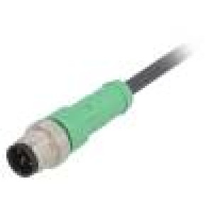 Kabel: pro snímače/automatizaci M12 PIN: 5 přímý 1,5m zástrčka