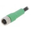 Kabel: pro snímače/automatizaci M8 PIN: 4 přímý 3m zástrčka