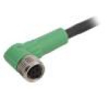 Kabel: pro snímače/automatizaci M8 PIN: 4 úhlový 1,5m zástrčka
