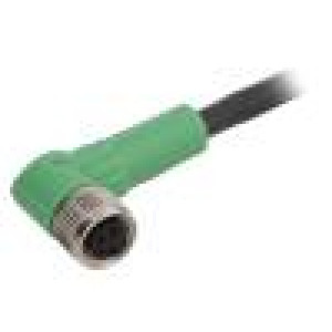 Kabel: pro snímače/automatizaci M8 PIN: 4 úhlový 1,5m zástrčka