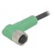 Kabel: pro snímače/automatizaci M8 PIN: 3 úhlový 10m zástrčka