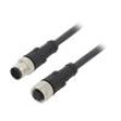 Kabel: pro snímače/automatizaci M12 PIN: 8 2m zástrčka 30VAC