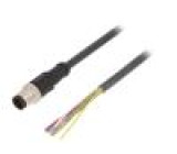 Kabel: pro snímače/automatizaci M12 PIN: 8 přímý 2m zástrčka