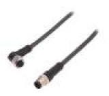 Připojovací kabel M12 PIN: 8 1m zástrčka 30VAC 4A -25÷80°C