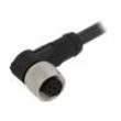 Kabel: pro snímače/automatizaci M12 PIN: 8 úhlový 2m zástrčka