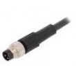 Kabel: pro snímače/automatizaci M8 PIN: 3 přímý 2m zástrčka