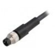 Kabel: pro snímače/automatizaci M8 PIN: 3 přímý 5m zástrčka