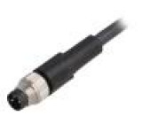 Kabel: pro snímače/automatizaci M8 PIN: 3 přímý 5m zástrčka