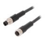 Kabel: pro snímače/automatizaci M8 PIN: 3 2m zástrčka 60VAC 4A