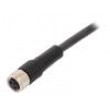Kabel: pro snímače/automatizaci M8 PIN: 3 přímý 10m zástrčka