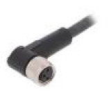 Kabel: pro snímače/automatizaci M8 PIN: 3 úhlový 10m zástrčka