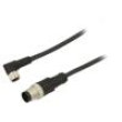 Připojovací kabel M12,M8 PIN: 3 1m zástrčka 60VAC 3A -25÷80°C