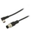 Kabel: pro snímače/automatizaci M12,M8 PIN: 3 1m zástrčka 3A