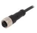 Kabel: pro snímače/automatizaci M12 PIN: 3 přímý 2m zástrčka