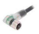 Kabel: pro snímače/automatizaci M8 PIN: 3 úhlový 10m zástrčka
