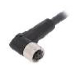 Kabel: pro snímače/automatizaci M8 PIN: 4 úhlový 2m zástrčka