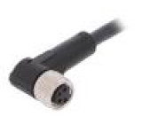 Kabel: pro snímače/automatizaci M8 PIN: 4 úhlový 10m zástrčka
