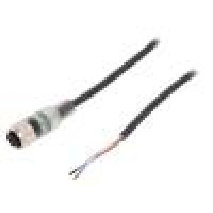 Kabel: pro snímače/automatizaci M12 PIN: 4 přímý 10m zástrčka