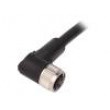 Kabel: pro snímače/automatizaci M8 PIN: 3 úhlový 10m zástrčka