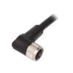 Kabel: pro snímače/automatizaci M8 PIN: 3 úhlový 10m zástrčka