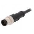 Připojovací kabel M12 PIN: 5 přímý 5m zástrčka 60VAC 4A 60VDC