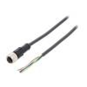 Kabel: pro snímače/automatizaci M12 PIN: 5 přímý 5m zástrčka
