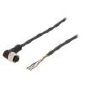 Kabel: pro snímače/automatizaci M12 PIN: 5 úhlový 2m zástrčka