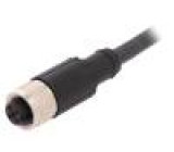 Kabel: pro snímače/automatizaci M12 PIN: 4 přímý 10m zástrčka