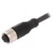 Kabel: pro snímače/automatizaci M12 PIN: 5 přímý 10m zástrčka