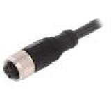 Kabel: pro snímače/automatizaci M12 PIN: 5 přímý 10m zástrčka