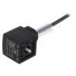 Připojovací kabel PIN: 3 A 2m 24VAC 4A signalizace diodou LED