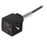 Připojovací kabel PIN: 3 A 2m 24VAC 4A signalizace diodou LED