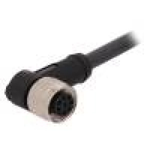Kabel: pro snímače/automatizaci M12 PIN: 8 úhlový 10m zástrčka