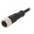 Kabel: pro snímače/automatizaci M12 PIN: 4 přímý 2m zástrčka