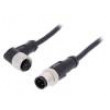 Kabel: pro snímače/automatizaci M12 PIN: 4 5m zástrčka 250VAC