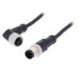 Kabel: pro snímače/automatizaci M12 PIN: 4 5m zástrčka 250VAC
