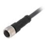 Kabel: pro snímače/automatizaci M12 PIN: 8 přímý 2m zástrčka