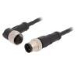 Kabel: pro snímače/automatizaci M12 PIN: 4 2m zástrčka 250VAC