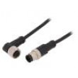 Kabel: pro snímače/automatizaci M12 PIN: 4 10m zástrčka 250VAC