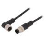 Kabel: pro snímače/automatizaci M12 PIN: 4 10m zástrčka 250VAC