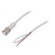 Kabel: pro snímače/automatizaci M12 PIN: 4 přímý 15m zástrčka