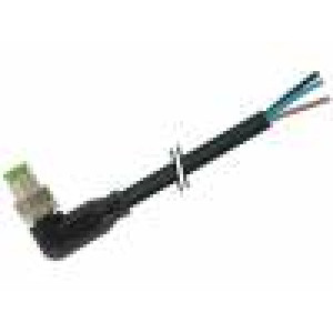 Kabel: pro snímače/automatizaci M8 PIN: 3 přímý 5m zástrčka